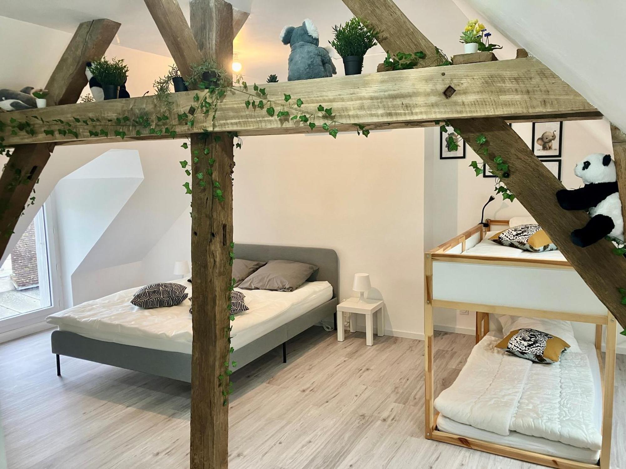 Gite De Nounours A Beauval Seigy Exteriör bild